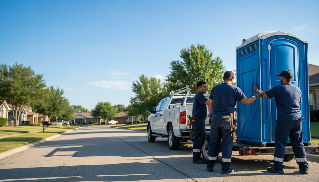Portable Toilet Rental in Waco, TX near me